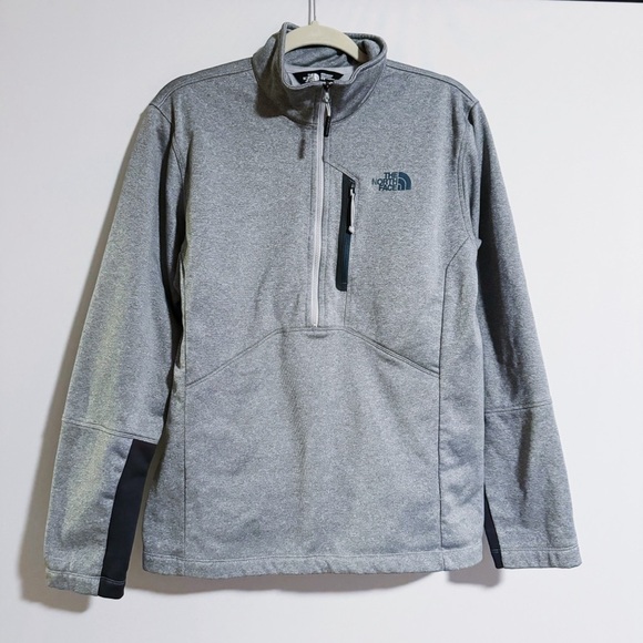 The North Face - Grey Half Zip Jacket - Picture 1 of 4